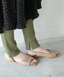 アシメカットサンダル　864929