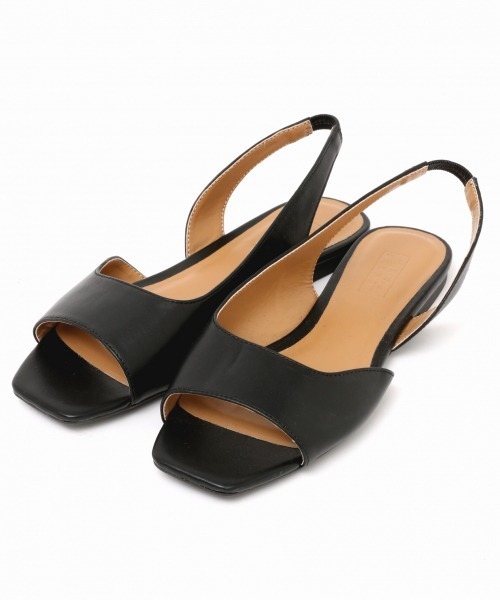 LOWRYS FARM（ローリーズファーム）の「アシメカットサンダル　864929（サンダル・レディース・ブラウン/ベージュ/ブラック・MEDIUM/LARGE）」の10枚目の写真