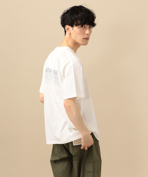 Manhattan Portage(マンハッタンポーテージ)の「Manhattan Portage: SHIPS別注 ロゴ ポケット Tシャツ(Tシャツ/カットソー・メンズ・ホワイト/ブラック/ホワイト系その他/ダークグレー・S/M/L)」の8枚目の写真