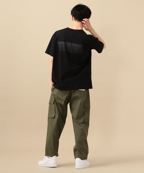 Manhattan Portage(マンハッタンポーテージ)の「Manhattan Portage: SHIPS別注 ロゴ ポケット Tシャツ(Tシャツ/カットソー・メンズ・ホワイト/ブラック/ホワイト系その他/ダークグレー・S/M/L)」の12枚目の写真