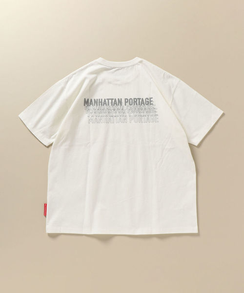 Manhattan Portage(マンハッタンポーテージ)の「Manhattan Portage: SHIPS別注 ロゴ ポケット Tシャツ(Tシャツ/カットソー・メンズ・ホワイト/ブラック/ホワイト系その他/ダークグレー・S/M/L)」の16枚目の写真