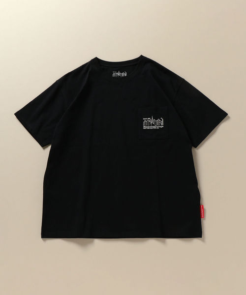 Manhattan Portage(マンハッタンポーテージ)の「Manhattan Portage: SHIPS別注 ロゴ ポケット Tシャツ(Tシャツ/カットソー・メンズ・ホワイト/ブラック/ホワイト系その他/ダークグレー・S/M/L)」の14枚目の写真