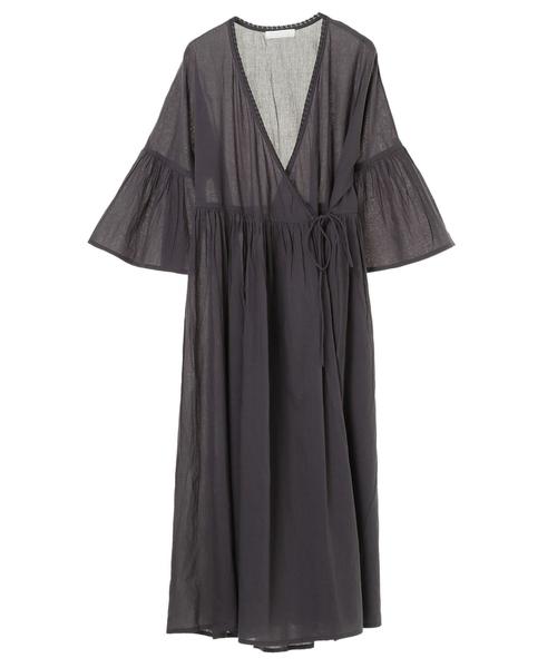 AMERICAN HOLIC（アメリカンホリック）の「カシュクール袖フレアガウンワンピース　＊〇（ワンピース・レディース・チャコールグレー/その他14/ブルー系その他3/その他9/ライトベージュ・FREE）」の16枚目の写真