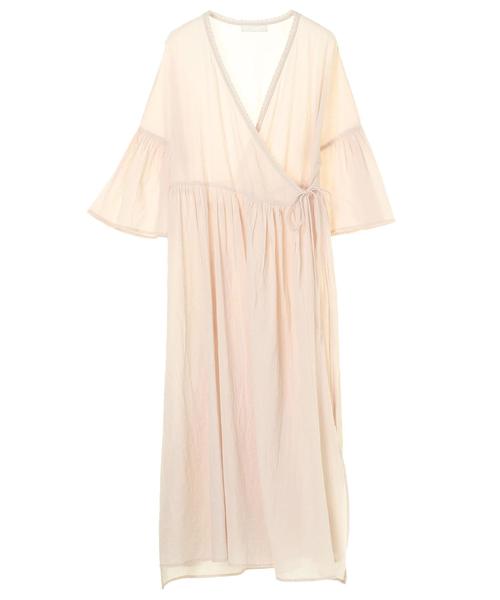 AMERICAN HOLIC（アメリカンホリック）の「カシュクール袖フレアガウンワンピース　＊〇（ワンピース・レディース・チャコールグレー/その他14/ブルー系その他3/その他9/ライトベージュ・FREE）」の17枚目の写真