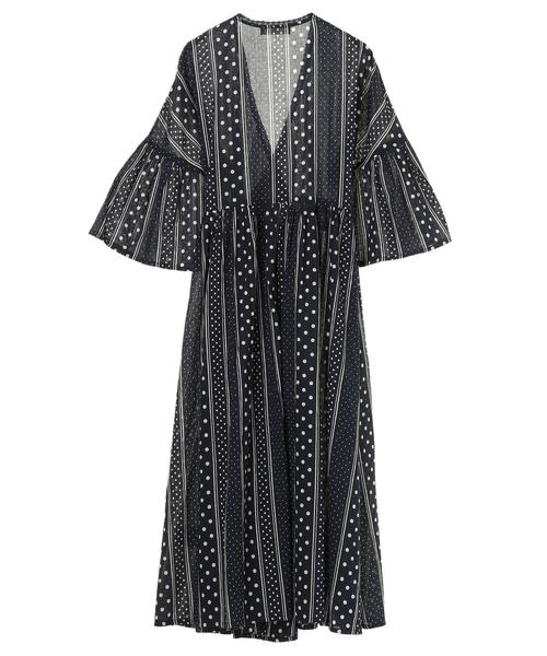 AMERICAN HOLIC（アメリカンホリック）の「カシュクール袖フレアガウンワンピース　＊〇（ワンピース・レディース・チャコールグレー/その他14/ブルー系その他3/その他9/ライトベージュ・FREE）」の20枚目の写真