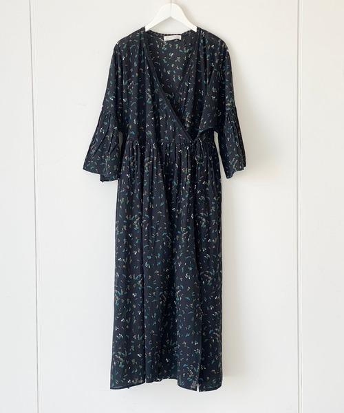 AMERICAN HOLIC（アメリカンホリック）の「カシュクール袖フレアガウンワンピース　＊〇（ワンピース・レディース・チャコールグレー/その他14/ブルー系その他3/その他9/ライトベージュ・FREE）」の14枚目の写真