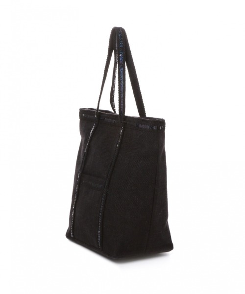 LAKOLE（ラコレ）の「スパンコールトートバッグ / LAKOLE（トートバッグ・レディース・クリアブルー/ナチュラル/ブラック・FREE）」の8枚目の写真