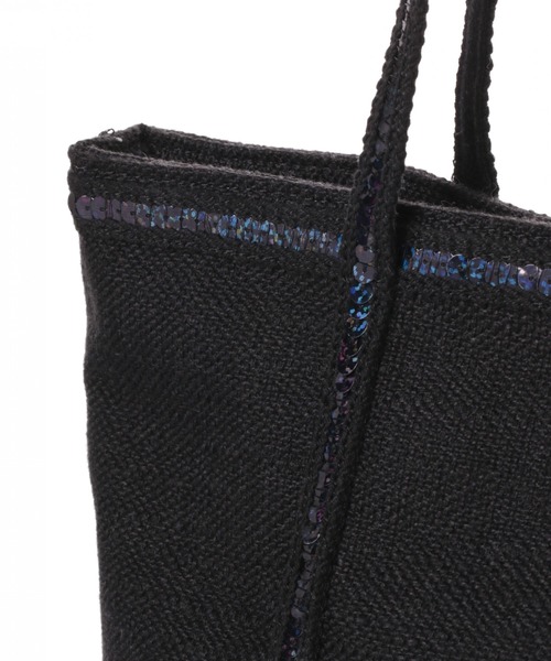 LAKOLE（ラコレ）の「スパンコールトートバッグ / LAKOLE（トートバッグ・レディース・クリアブルー/ナチュラル/ブラック・FREE）」の12枚目の写真