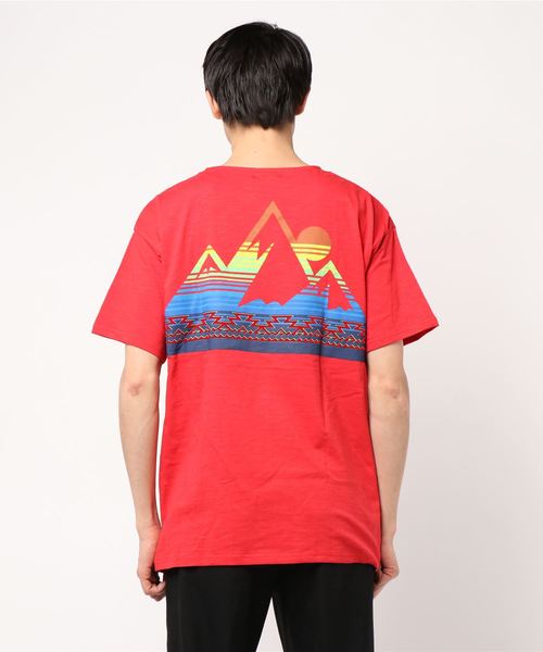 チャイハネ(チャイハネ)の「【チャイハネ】SUN&MOUNTAIN ケニオメンズTシャツ(Tシャツ/カットソー・メンズ・イエロー/ブラック/ホワイト/レッド・FREE)」の18枚目の写真