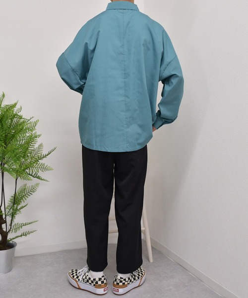 クマ刺繍付きダークブルーパンツ 95cm 2025 SPRING&SUMMER パンツコレクション | BLUE BLUE | ブルー
