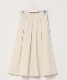 WEGO | WEGO/チノプリーツフレアロングスカート(スカート)