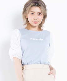 WEGO | WEGO/シアーレースキャンディスリーブTシャツ(Tシャツ/カットソー)