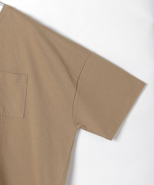 LAKOLE（ラコレ）の「ワイドシルエットポケットTシャツ / LAKOLE（Tシャツ/カットソー・レディース・ライトブラウン/ベージュ/オフホワイト/ブラック/ライトブルー・SMALL/MEDIUM）」の20枚目の写真