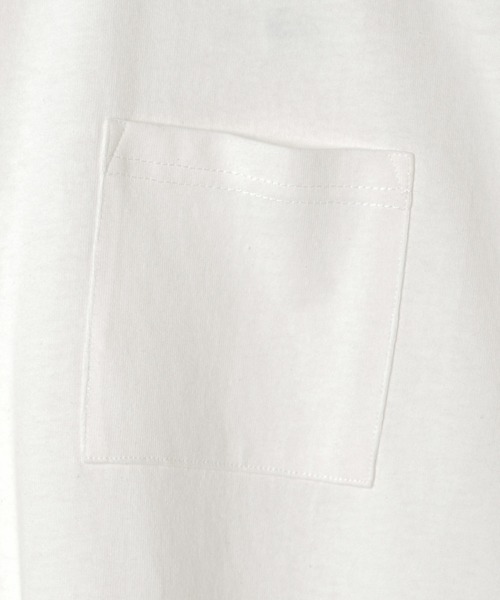 LAKOLE（ラコレ）の「ワイドシルエットポケットTシャツ / LAKOLE（Tシャツ/カットソー・レディース・ライトブラウン/ベージュ/オフホワイト/ブラック/ライトブルー・SMALL/MEDIUM）」の22枚目の写真