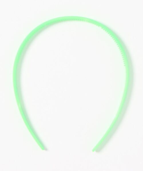 Fun & Daily（ファンアンドデイリー）の「F&D : ネオンカラーミドルカチューシャ（カチューシャ・レディース・グリーン/ブルー/パープル/イエロー/オレンジ/ピンク・FREE）」の2枚目の写真