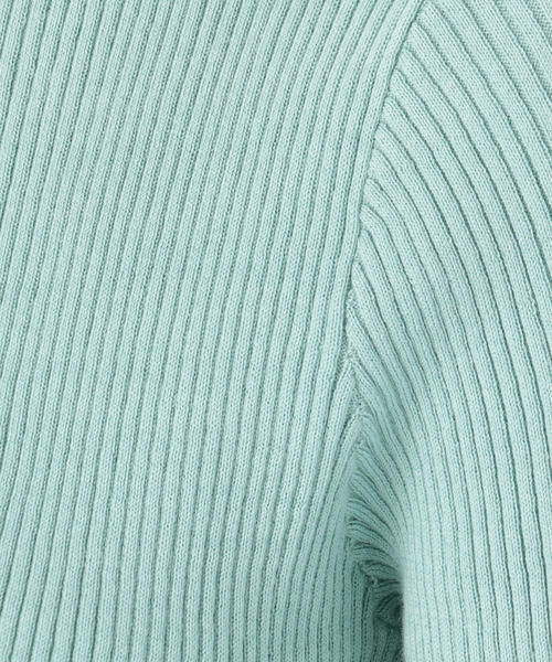 TOMORROWLAND （トゥモローランド）の「コットンリブ ボートネックプルオーバー（ニット/セーター・レディース・ネイビー/レッド/サックスブルー/ライトベージュ/ブルー系その他4・S）」の15枚目の写真