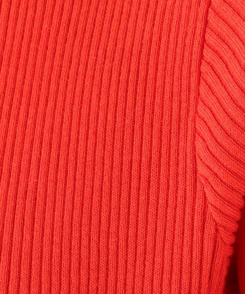 TOMORROWLAND （トゥモローランド）の「コットンリブ ボートネックプルオーバー（ニット/セーター・レディース・ネイビー/レッド/サックスブルー/ライトベージュ/ブルー系その他4・S）」の14枚目の写真