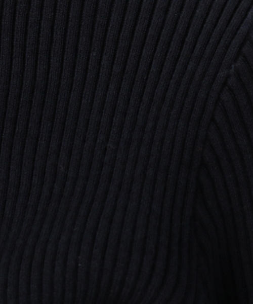 TOMORROWLAND （トゥモローランド）の「コットンリブ ボートネックプルオーバー（ニット/セーター・レディース・ネイビー/レッド/サックスブルー/ライトベージュ/ブルー系その他4・S）」の12枚目の写真