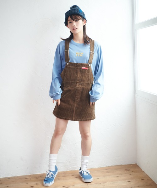 MILKFED ワークスタイルサロペットスカート ワンピース MILKFED.｜WORK