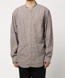 GYMPHLEX | 【Gymphlex】ギザコットン バンドカラーシャツ NTS MEN(シャツ/ブラウス)