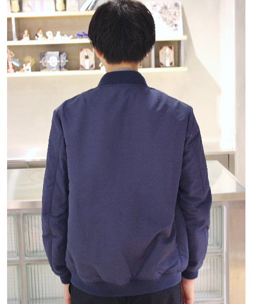 EDIFICE(エディフィス)の「◇W/N MA-1(ブルゾン・メンズ・ホワイト/ブラック/ネイビー・44/48/46)」の5枚目の写真