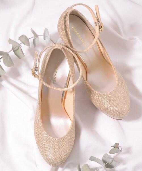 ESPERANZA(エスペランサ)の「◆【残りわずか】アンクルストラップハイヒールパンプス(パンプス・レディース・ブロンズ/こしょう色系3/ベージュ系2/その他1・25/35/45/30/22.0cm/23.0cm/22.5cm/23.5cm/24.0cm)」の5枚目の写真