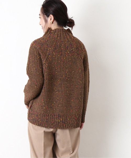 B.C STOCK(ベーセーストック)の「求心リブ畔プルオーバー◆(ニット/セーター・レディース・ホワイト/ベージュ/ブラウン/グリーン・FREE)」の16枚目の写真