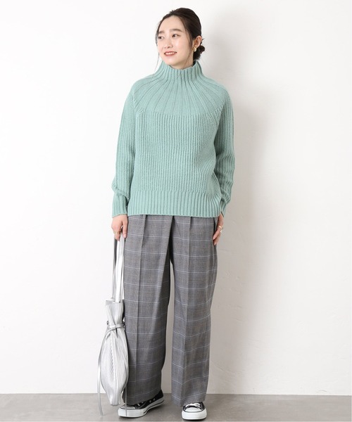 B.C STOCK(ベーセーストック)の「求心リブ畔プルオーバー◆(ニット/セーター・レディース・ホワイト/ベージュ/ブラウン/グリーン・FREE)」の17枚目の写真