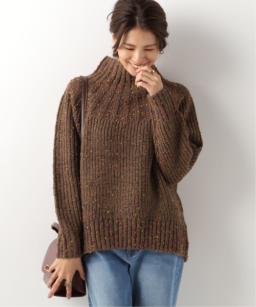 B.C STOCK(ベーセーストック)の「求心リブ畔プルオーバー◆(ニット/セーター・レディース・ホワイト/ベージュ/ブラウン/グリーン・FREE)」の18枚目の写真