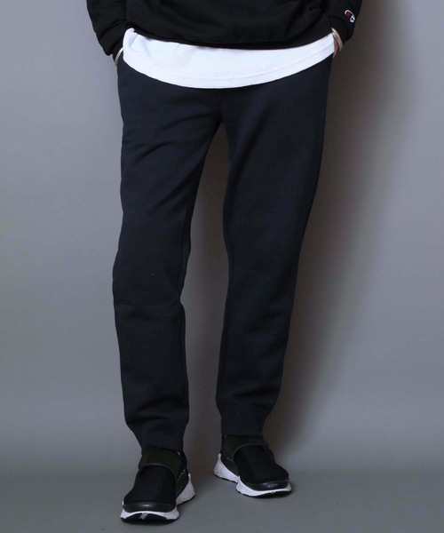 Champion(チャンピオン)の「【CHAMPION/チャンピオン】裏起毛スウェットパンツ C3-Q205 ワンマイルウエア/ルームウエアとしてもオススメ(スウェットパンツ・メンズ・チャコールグレー/ブラック/ダークグリーン/ネイビー/グレー/杢グレー/ブラウン・MEDIUM/LARGE/X-LARGE/XX-LARGE)」の1枚目の写真