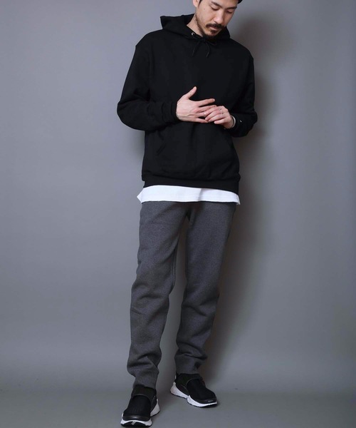 Champion(チャンピオン)の「【CHAMPION/チャンピオン】裏起毛スウェットパンツ C3-Q205 ワンマイルウエア/ルームウエアとしてもオススメ(スウェットパンツ・メンズ・チャコールグレー/ブラック/ダークグリーン/ネイビー/グレー/杢グレー/ブラウン・MEDIUM/LARGE/X-LARGE/XX-LARGE)」の20枚目の写真