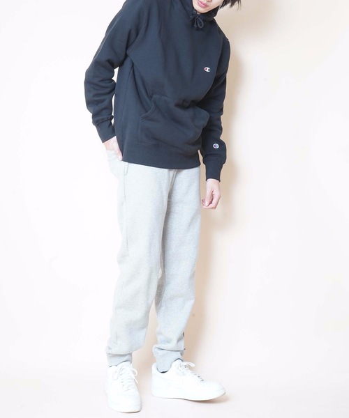 Champion(チャンピオン)の「【CHAMPION/チャンピオン】裏起毛スウェットパンツ C3-Q205 ワンマイルウエア/ルームウエアとしてもオススメ(スウェットパンツ・メンズ・チャコールグレー/ブラック/ダークグリーン/ネイビー/グレー/杢グレー/ブラウン・MEDIUM/LARGE/X-LARGE/XX-LARGE)」の19枚目の写真