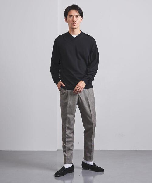 UNITED ARROWS＞ ハウンドトゥース パンツ CITY
