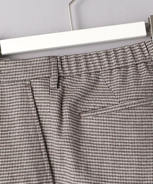UNITED ARROWS＞ ハウンドトゥース パンツ CITY