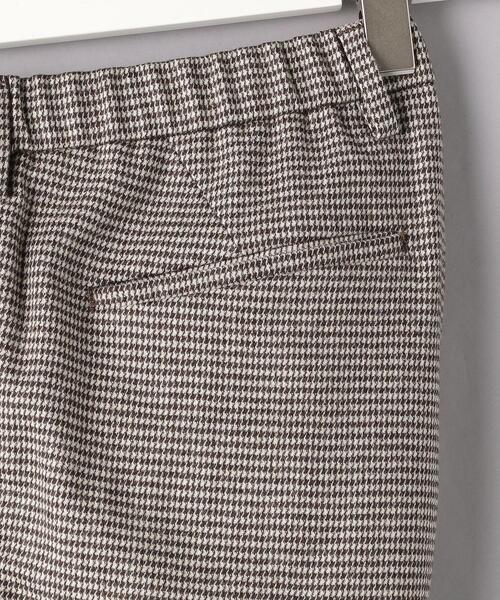 UNITED ARROWS＞ ハウンドトゥース パンツ CITY