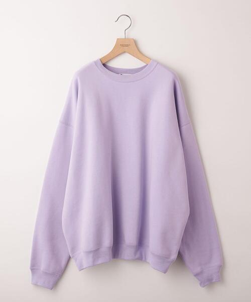 info. BEAUTY&YOUTH（インフォビューティアンドユース）の「【WEB限定】 ＜info. BEAUTY&YOUTH＞ スーパービッグ スウェット（スウェット・メンズ・コバルトブルー/パープル/レッド/ライム/ブラック/オリーブ/ベージュ/グレー/ホワイト/ダークブラウン/ケリー/ライラック/ターコイズブルー/ブラウン/ライトピンク/ダークグレー/その他1/その他2/ロイヤルブルー/クリーム・L/M/XL）」の16枚目の写真