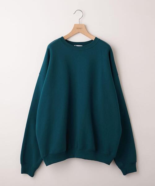 info. BEAUTY&YOUTH（インフォビューティアンドユース）の「【WEB限定】 ＜info. BEAUTY&YOUTH＞ スーパービッグ スウェット（スウェット・メンズ・コバルトブルー/パープル/レッド/ライム/ブラック/オリーブ/ベージュ/グレー/ホワイト/ダークブラウン/ケリー/ライラック/ターコイズブルー/ブラウン/ライトピンク/ダークグレー/その他1/その他2/ロイヤルブルー/クリーム・L/M/XL）」の11枚目の写真