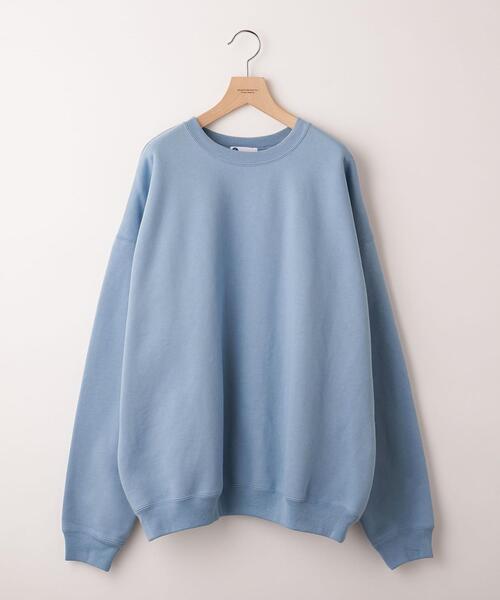 info. BEAUTY&YOUTH（インフォビューティアンドユース）の「【WEB限定】 ＜info. BEAUTY&YOUTH＞ スーパービッグ スウェット（スウェット・メンズ・コバルトブルー/パープル/レッド/ライム/ブラック/オリーブ/ベージュ/グレー/ホワイト/ダークブラウン/ケリー/ライラック/ターコイズブルー/ブラウン/ライトピンク/ダークグレー/その他1/その他2/ロイヤルブルー/クリーム・L/M/XL）」の12枚目の写真