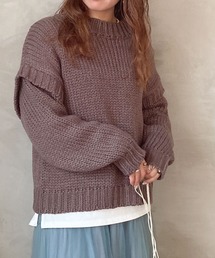 archives | バックリボンざっくりニット(ニット/セーター)