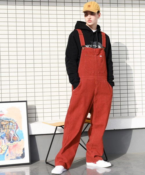 8(eight)(エイト)の「コーデュロイオーバーオール(ユニセックス対応)(サロペット/オーバーオール・メンズ・ゴールド/グリーン/ワインレッド/ブルー系その他/レンガ・SMALL/MEDIUM/LARGE)」の12枚目の写真