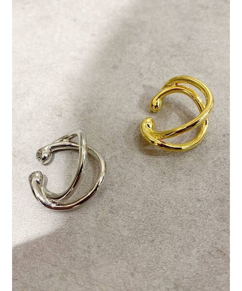 Ungrid（アングリッド）の「2Wayイヤーカフ（イヤーカフ・レディース・シルバー/ゴールド・FREE）」の7枚目の写真