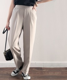 classicalelf | センタープレステーパードパンツ(スラックス)