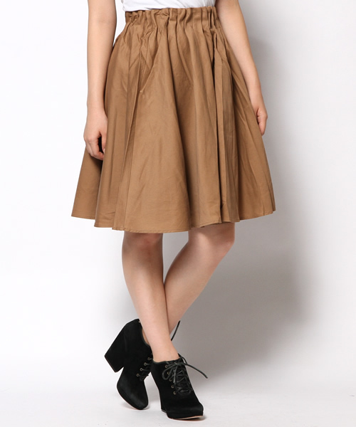 Kastane(カスタネ)の「【Kastane】Wタックスカート(スカート・レディース・ベージュ/ブラック/カーキ/レッド/その他/その他1/その他2・FREE)」の11枚目の写真