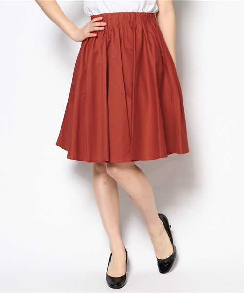 Kastane(カスタネ)の「【Kastane】Wタックスカート(スカート・レディース・ベージュ/ブラック/カーキ/レッド/その他/その他1/その他2・FREE)」の19枚目の写真