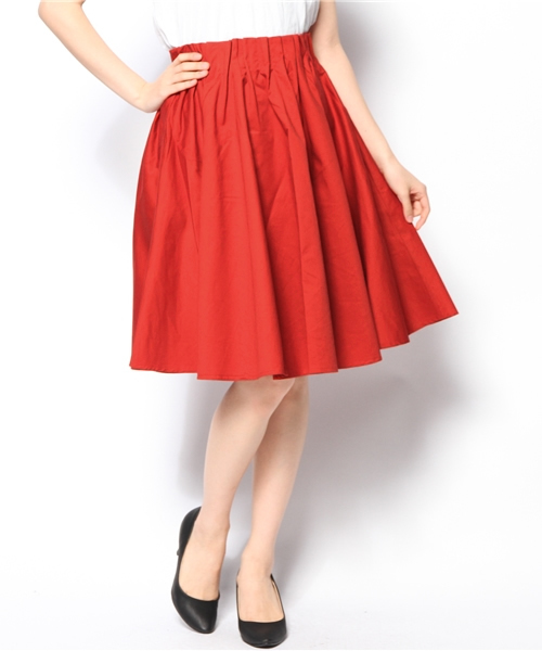 Kastane(カスタネ)の「【Kastane】Wタックスカート(スカート・レディース・ベージュ/ブラック/カーキ/レッド/その他/その他1/その他2・FREE)」の20枚目の写真