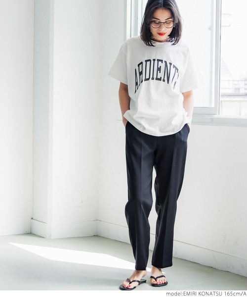 coca（coca）（コカ）の「アソートデザインボックスTシャツ（Tシャツ/カットソー・レディース・ホワイト/チャコールグレー/ホワイト系その他2/ホワイト系その他/グリーン/ベージュ系その他・ONE SIZE）」の7枚目の写真