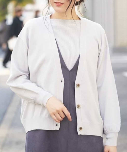 ニット カーディガン アンサンブル セール Ofuon オフオン のファッション アンサンブル トップス 洗える