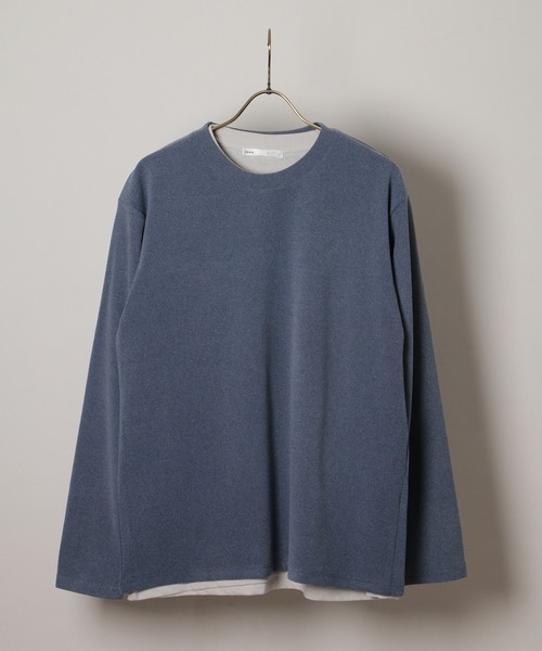 ikka(イッカ)の「カットメルトンアンサンブルPO(スウェット・メンズ・キャメル/ブルー/ホワイト/ピンク・M/XL/L/S)」の3枚目の写真