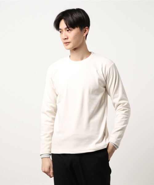 ikka(イッカ)の「カットメルトンアンサンブルPO(スウェット・メンズ・キャメル/ブルー/ホワイト/ピンク・M/XL/L/S)」の15枚目の写真