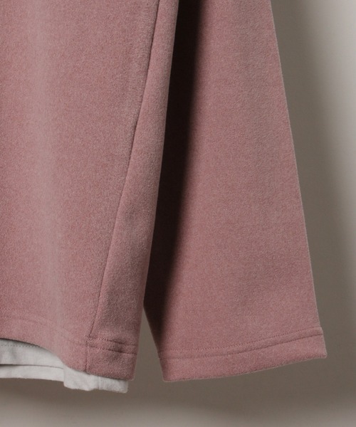 ikka(イッカ)の「カットメルトンアンサンブルPO(スウェット・メンズ・キャメル/ブルー/ホワイト/ピンク・M/XL/L/S)」の9枚目の写真